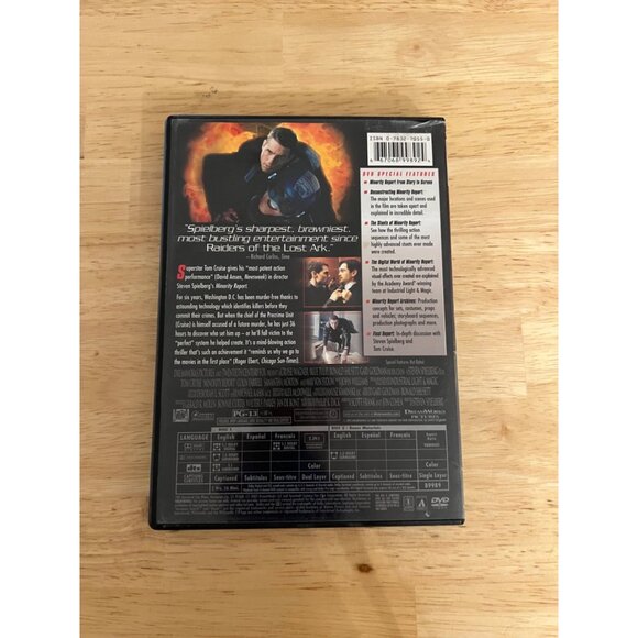 Minority Report 2002 DVD Widescreen Sci-Fi Tom Cruise Colin Farrell Pre-Owned - Picture 2 of 5